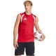 Koszulka męska adidas Tiro 26 Competition Sleeveless Jersey czerwona KA7610
