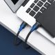 4. Ugreen kabel przewód USB 2.0 (męski) - USB 2.0 (męski) 0,5 m czarny (US128 10308)