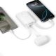 8. Powerbank Baseus PicoGo 10000mAh 45W z wbudowanym kablem i wyświetlaczem - biały