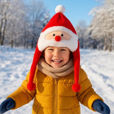 6. CZAPKA ŚWIĄTECZNA MIKOŁAJ