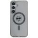 3. Etui Karl Lagerfeld Button Choupette Head Printed Logo MagSafe Samsung Galaxy S25 czarny