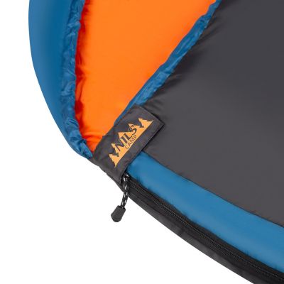 13. Śpiwór NILS CAMP NC2012 Czarno-granatowy