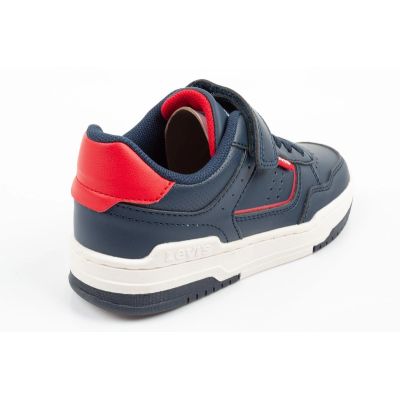 3. Levi's buty dziecięce sportowe John SE granatowe na rzep wygodne