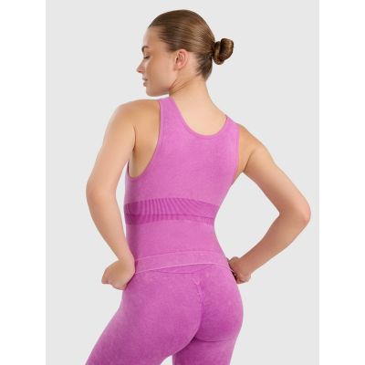 2. Top do jogi i pilatesu slim szybkoschnący damski 4F 4FWAW25TFSLF578-54A