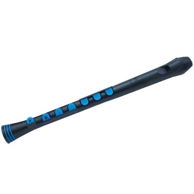 NUVO Recorder + czarno-niebieski - Flet prosty sopranowy