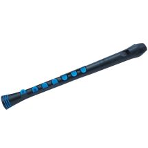 NUVO Recorder + czarno-niebieski - Flet prosty sopranowy
