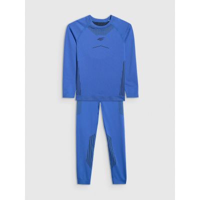 14. Bielizna bezszwowa chłopięca komplet (GÓRA+DOŁ) 4F 4FJWAW25USEAM248-36S