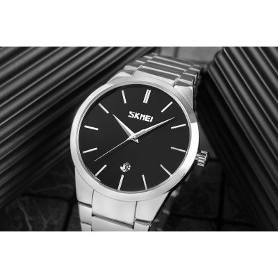 3. Zegarek Męski Skmei 9140SIBK + BOX