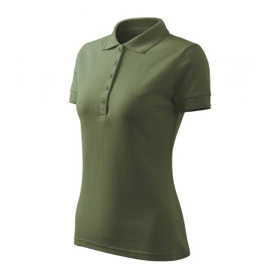 Koszulka polo damska Pique Polo Free (khaki)