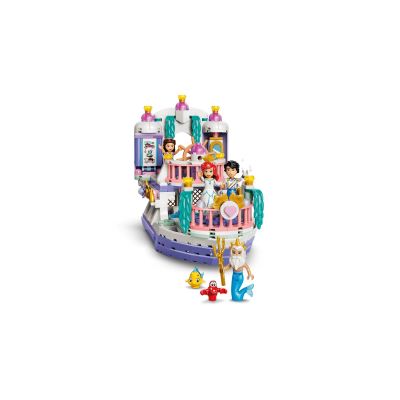 5. LEGO Disney 43299 - Królewska łódź weselna Arielki