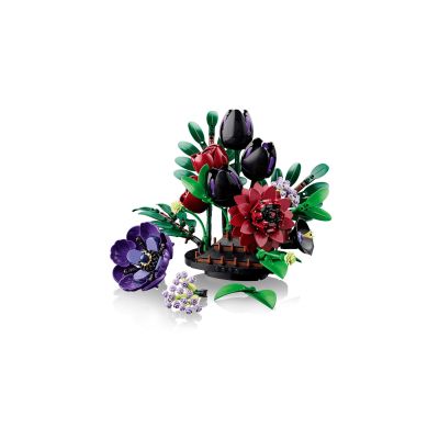 5. LEGO Botanical Collection 11513 - Kompozycja z ciemnych kwiatów