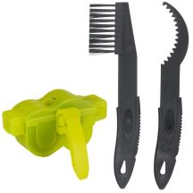 ZESTAW SZCZOTEK DO CZYSZCZENIA ROWERU 3 ELEMENTY DUNLOP