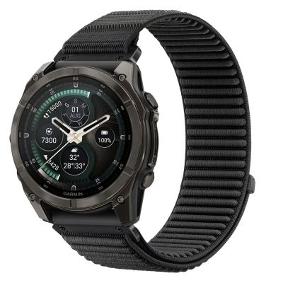 Pasek Tech-Protect NylonLoop na Garmin Fenix 5 / 6 / 6 Pro / 7 / 8 / 8 Pro / 9 / 9 Pro (47mm) - czarny