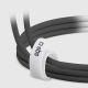 8. Kabel SBS TECABLETISSUETCCK USB-C - USB-C 1,5m 60W w oplocie - czarny