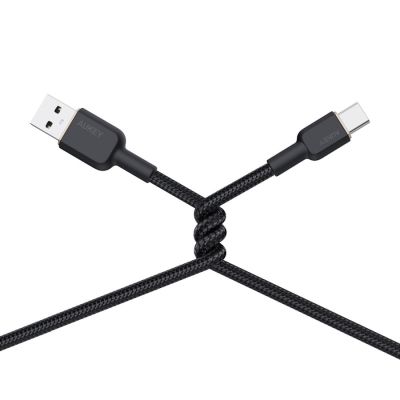 3. AUKEY CB-NAC1 KABEL USB-C QC PD 1M 3A 60W NYLON