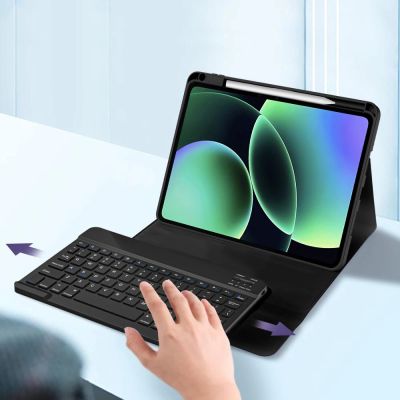 7. Etui Tech-Protect SC Pen + Keyboard na Xiaomi Pad 11.2" 7 / 7 Pro / 8 / 8 Pro - czarne