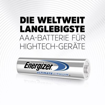 14. Bateria Energizer AAA Micro Ultimate Lithium (10 szt.)