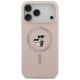 3. Etui Karl Lagerfeld Silicone Karl&Choupette Ring MagSafe do iPhone 17 Pro Max - różowe