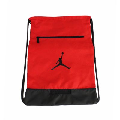 Worek szkolny torba gimnastyczna Air Jordan Sport Gym Sack Gym Red Czerwony - 9A0746-R78