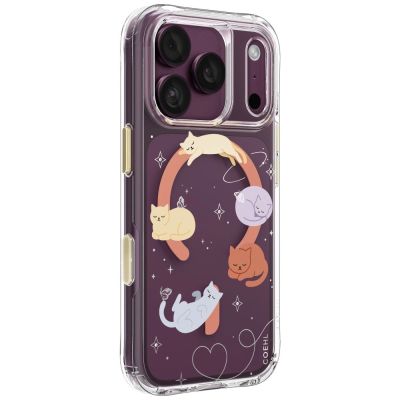 2. Etui UNIQ Coehl Elysie Magnetic Charging na iPhone 18 Pro / 17 Pro - wielokolorowe