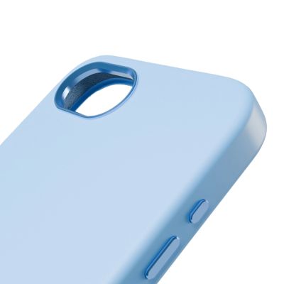 6. Etui silikonowe Puro Icon Mag Pro MagSafe do iPhone 16e/17e - niebieskie