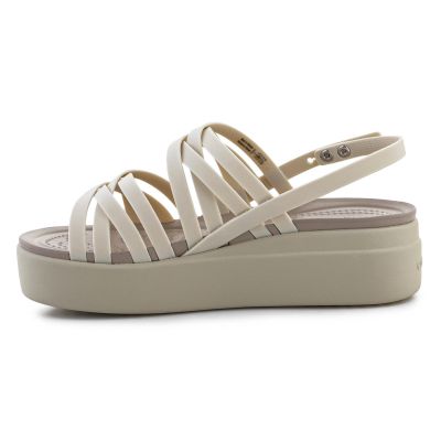 9. Sandały Crocs Brooklyn strappy lowwdg W 206751-2Y2