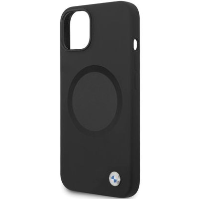 6. Etui BMW Signature Liquid Silicone MagSafe na iPhone 14 - czarne