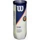 8. PIŁKA TENIS ZIEMNY WILSON ALL COURT ROLAND GARROS 3SZT ITF