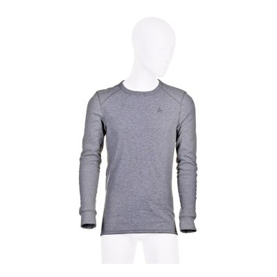10. Koszulka męska ODLO BL TOP turtle neck l/s ACTIVE WARM roz. M Szara