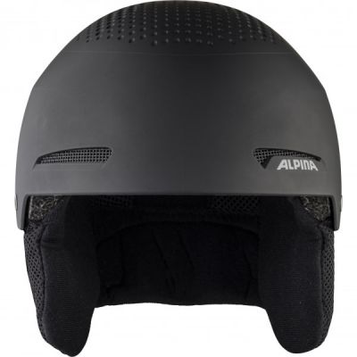 2. Kask narciarski ALPINA ZUPO BLACK MATT 51-55