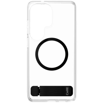 4. Etui CARE by PanzerGlass Urban Explorer Transparent w. Black Qi na Samsung Galaxy S26 Ultra - przezroczyste