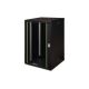 11. Digitus Szafa sieciowa wisząca Unique 19" 20U rack 600x600, drzwi szyba, czarny, niedzielona, złożona, 100kg