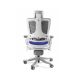 3. Fotel biurowy Wau 2 BL415 tkanina royalblue/biały