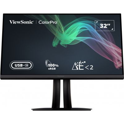 2. Viewsonic VP56 monitor komputerowy 81,3 cm (32") 3840 x 2160 px 4K Ultra HD LED Czarny