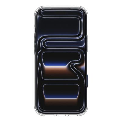 3. Etui Spigen Ultra Hybrid MagSafe na iPhone 17 Pro Max - przezroczysto-granatowe