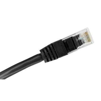 4. ALANTEC PATCH-CORD U/UTP KAT.6 PVC 0.5M CZARNY