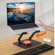 10. MEDIA-TECH REGULOWANA, OBRACANA, ERGONOMICZNA PODSTAWKA POD LAPTOPA LAPTOP STAND ROTO MT2662