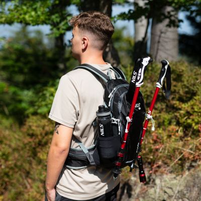 8. NC1950 PLECAK TURYSTYCZNY CZARNY CAVER 18L NILS CAMP