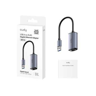 2. CUDY UE10A Adapter USB-A to Ethernet
