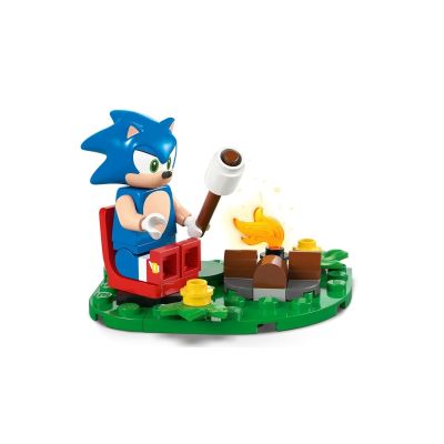 7. LEGO SONIC 77001 Sonic i biwakowa bitwa