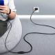 6. Ugreen kabel przedłużacz przejściówka USB-A (męski) - USB-A (żeński) USB 3.0 5Gb/s 0.5m czarny (US129)