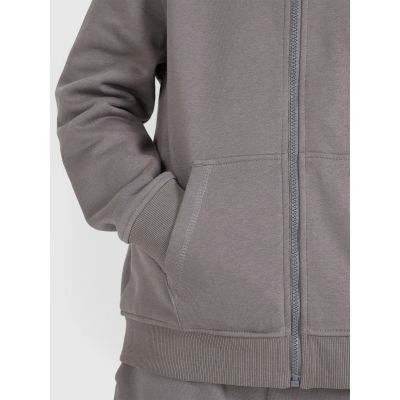 5. Bluza dresowa rozpinana z kapturem chłopięca 4F 4FJRAW25TSWSM2488-22S