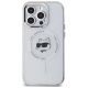 3. Etui Karl Lagerfeld IML Metal Choupette Head MagSafe na iPhone 13 - białe