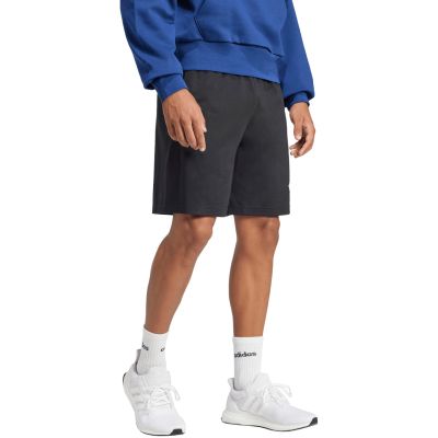 4. Spodenki męskie adidas Essentials Big Logo Single Jersey czarne IS6909