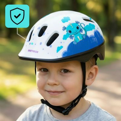 10. Kask rowerowy Meteor KS06 XS 44-48 cm Dragon 17430