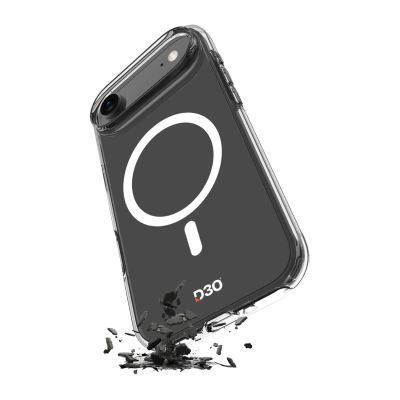 Etui Puro Impact Clear D3O TPU+PC kompatybilne z MagSafe na iPhone 17 Air - przezroczyste