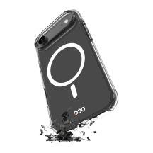 Etui Puro Impact Clear D3O TPU+PC kompatybilne z MagSafe na iPhone 17 Air - przezroczyste