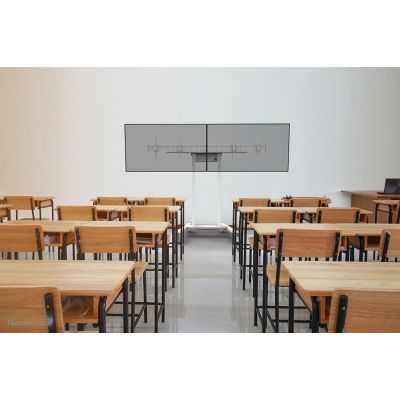 16. Neomounts FL55-875WH1 uchwyt do tablic informacyjnych 2,54 m (100") Biały