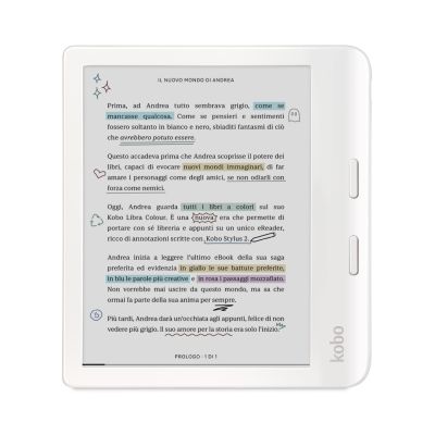 17. Czytnik Ebook Kobo Libra Colour 7" E-Ink Kaleido 3 32GB WI-FI White
