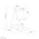 9. Neomounts DS10-160SL1 uchwyt Uchwyt pasywny Telefon komórkowy/Smartfon Srebrny